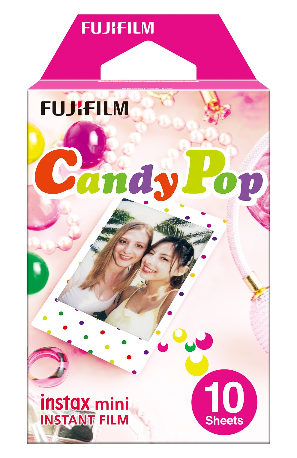 Фотопленка fujifilm instax mini candy pop INSTAX разноцветного цвета, арт. 4547410241587 | Фото 1 (Материал внутренний: Не назначено; Региональные ограничения белый список (Axapta Mercury): Не проставлено, RU; Нос: Не проставлено)