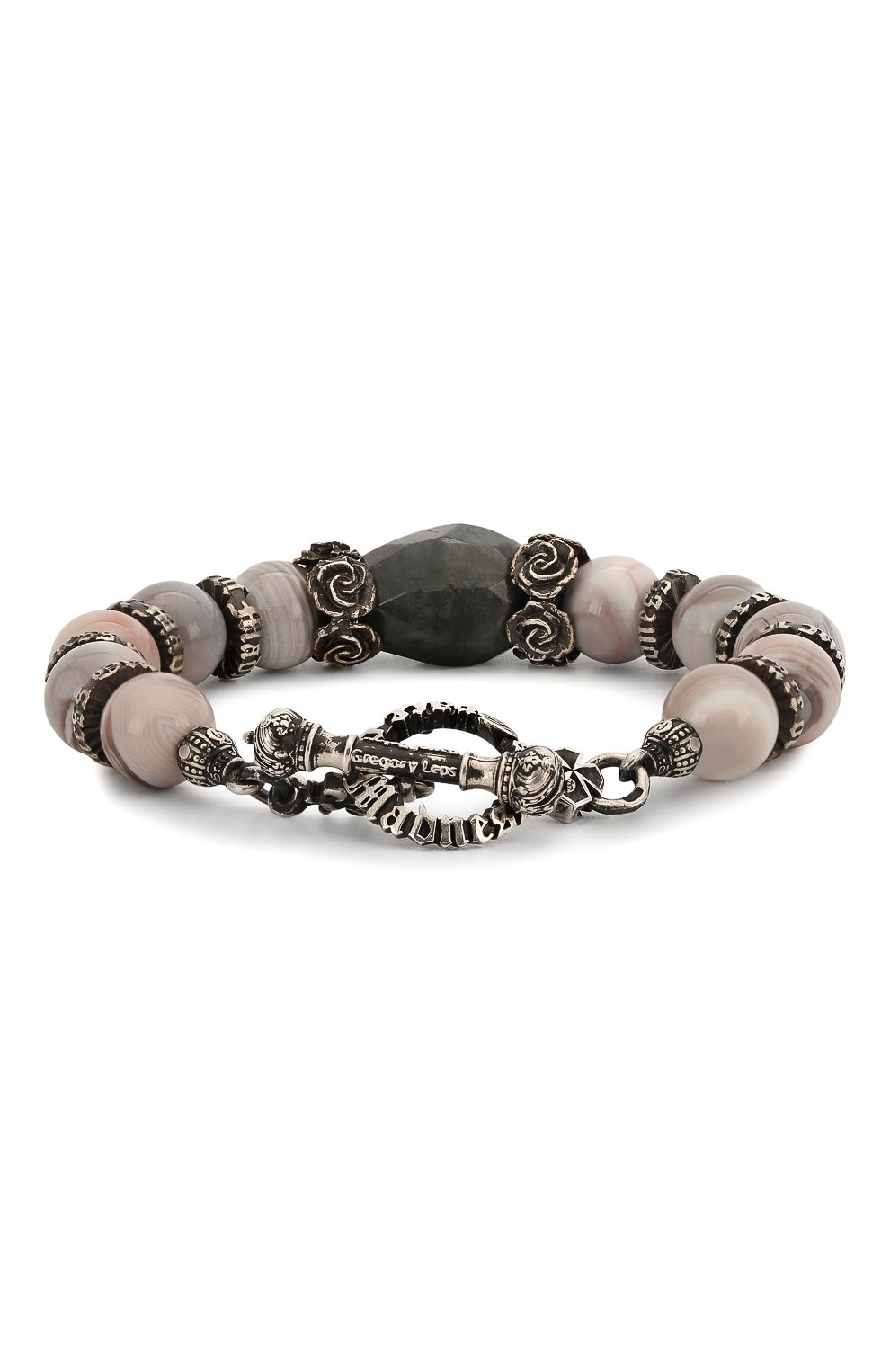 Мужской браслет ангелы и демоны GL JEWELRY серебряного цвета, арт. PB106 | Фото 2 (Материал: Серебро; Региональные ограничения белый список (Axapta Mercury): RU)