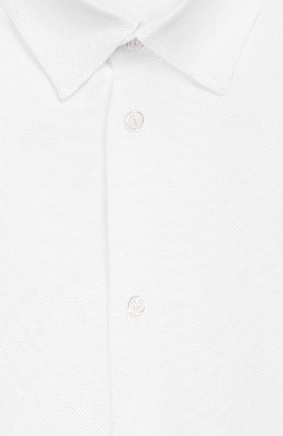 Детская хлопковая рубашка DAL LAGO белого цвета, арт. N402/7915/7-12 | Фото 3 (Рукава: Длинные; Принт: Без принта; Региональные ограничения белый список (Axapta Mercury): RU; Материал сплава: Проставлено, Проверено; Материал внешний: Хлопок; Стили: Классический; Случай: Формальный; Мальчики-школьная форма: Рубашки; Драгоценные камни: Проставлено; Статус проверки: Проверена категория; Ростовка одежда: 10 - 11 лет | 140 - 146см, 12 лет | 152 см, 7 лет | 122 см, 8 лет | 128 см, 9 лет | 134 см)