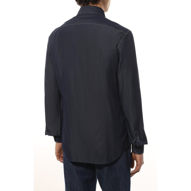 фото Хлопковая рубашка corneliani