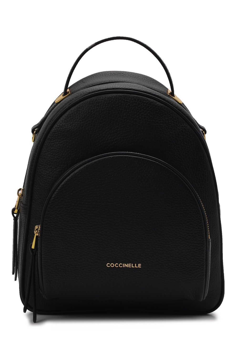 Женский рюкзак lea small COCCINELLE черного цвета, арт. E1 L60 14 01 01 | Фото 1 (Материал: Натуральная кожа; Размер: mini; Стили: Кэжуэл)
