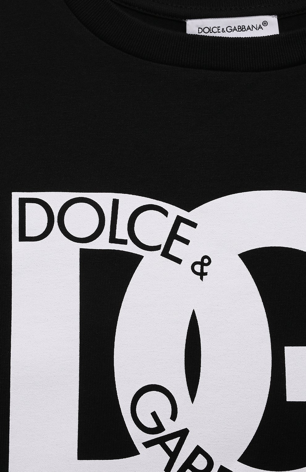Хлопковая футболка Dolce & Gabbana L5JTID/G7I0E/8-14 Фото 3