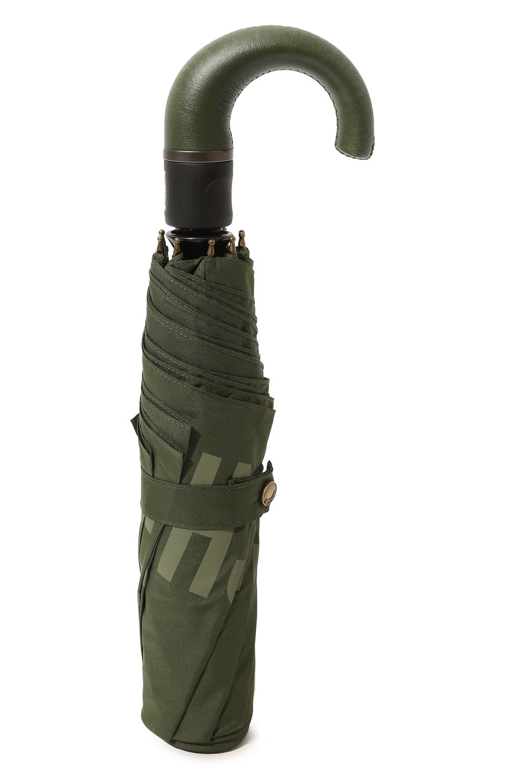 Женский складной зонт MOSCHINO хаки цвета, арт. 8064-T0PLESS | Фото 4 (Материал: Текстиль, Синтетический материал, Металл)