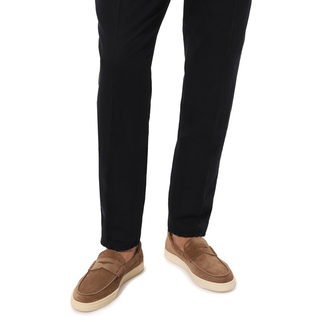 фото Замшевые слипоны brunello cucinelli