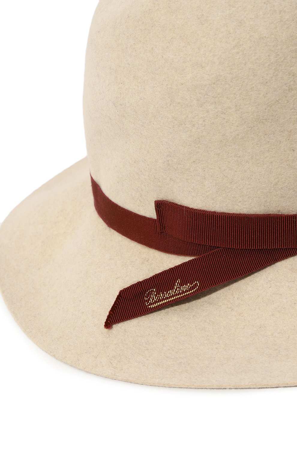 Фетровая шляпа с лентой Borsalino 213040 Фото 4