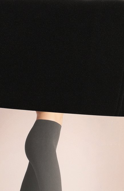 Женские леггинсы FALKE черного цвета, арт. 41167 | Фото 2 (Материал внешний: Синтетический материал; Длина (брюки, джинсы): Стандартные)