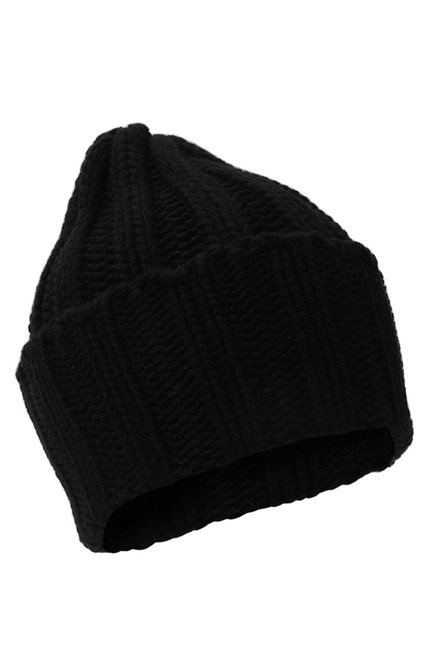 Мужская кашемировая шапка INVERNI черного цвета, арт. 1128 CM | Фото 1 (Материал: Кашемир, Шерсть, Текстиль; Кросс-КТ: Трикотаж)