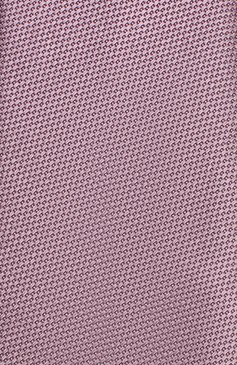 Мужской шелковый галстук BRIONI розового цвета, арт. 061E00/07455 | Фото 3 (Материал: Текстиль, Шелк; Принт: Без принта; Материал сплава: Проставлено, Проверено; Нос: Не проставлено; Статус проверки: Проверено)