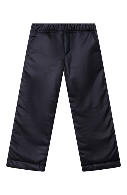 Детские брюки ALETTA темно-синего цвета по цене 10650 руб., арт. AM210436I-27/4A-8A | Фото 1