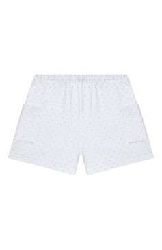 Детский комплект из топа и шорт MAGNOLIA BABY голубого цвета, арт. 755-102-LB | Фото 4 (Случай: Повседневный; Материал сплава: Проставлено; Нос: Не проставлено; Материал внешний: Хлопок; Ростовка одежда: 6 мес | 68 см)