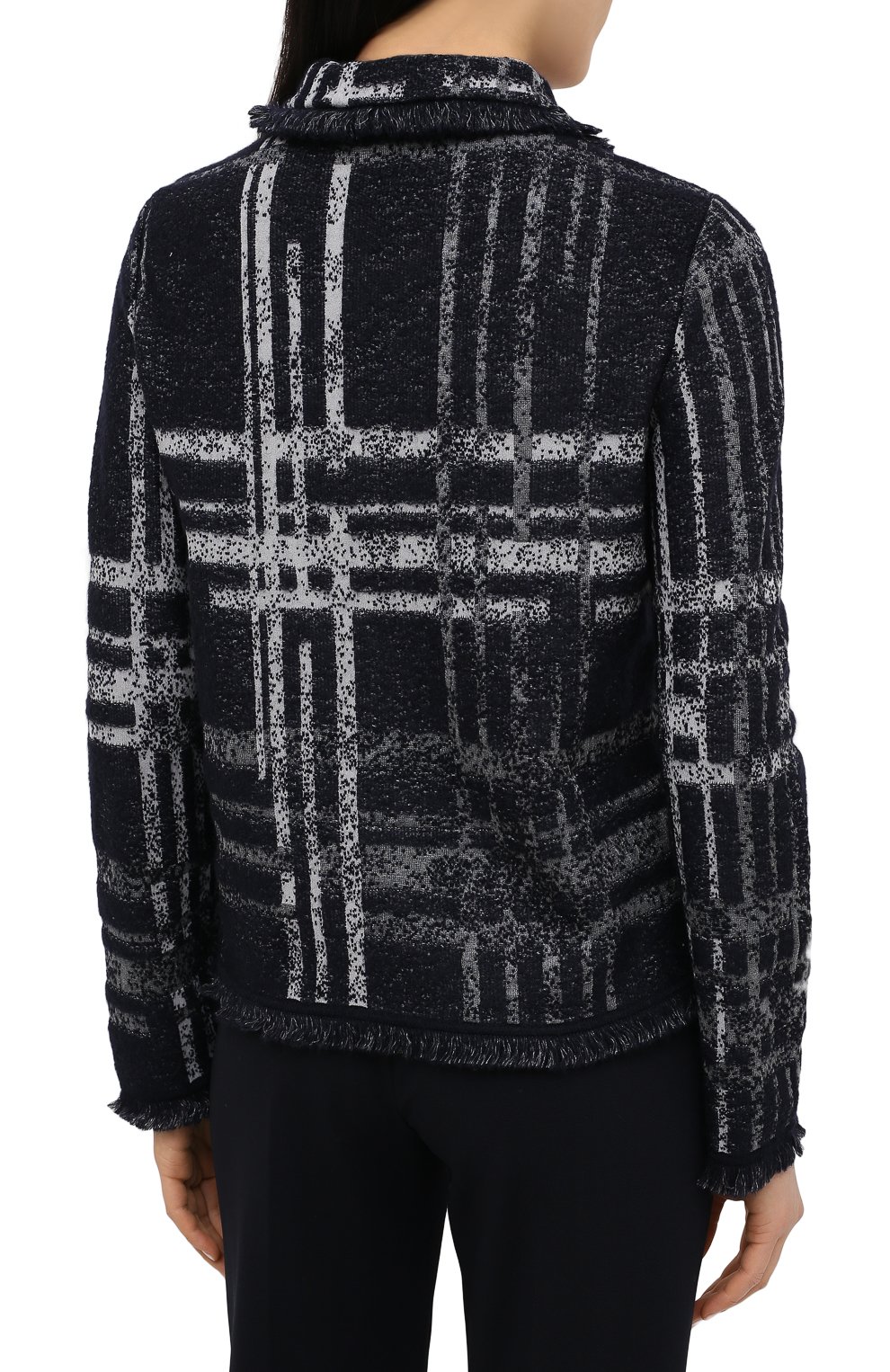 Жакет из шерсти и вискозы Giorgio Armani  6HAG04/AM21Z Фото 4