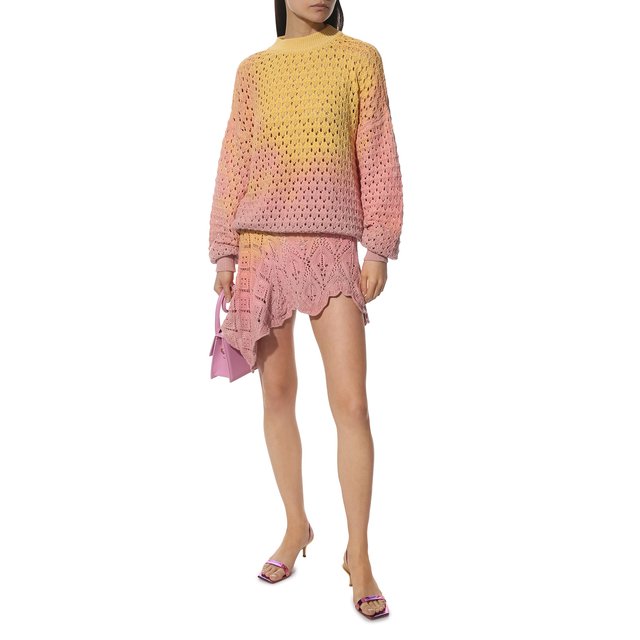 фото Хлопковая юбка the attico