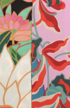 Женский шелковый шарф-бандо  VALENTINO разноцветного цвета, арт. TW0E6017/EIC | Фото 2 (Материал: Текстиль, Шелк)
