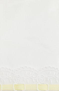 Детского шелковый комплект на выписку CHEPE белого цвета, арт. 051971 | Фото 3 (Кросс-КТ НВ: Комплект - выписка; Материал внешний: Шелк; Материал подклада: Хлопок)