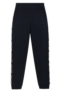 Детские хлопковые джоггеры MARC JACOBS (THE) синего цвета, арт. W24203 | Фото 2 (Региональные ограничения белый список (Axapta Mercury): RU; Материал внешний: Хлопок; Статус проверки: Проверено, Проверена категория; Мальчики Кросс-КТ: Джоггеры-одежда)