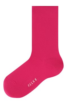 Женские носки FALKE розового цвета, арт. 47105 | Фото 1 (Материал внешний: Синтетический материал, Хлопок)
