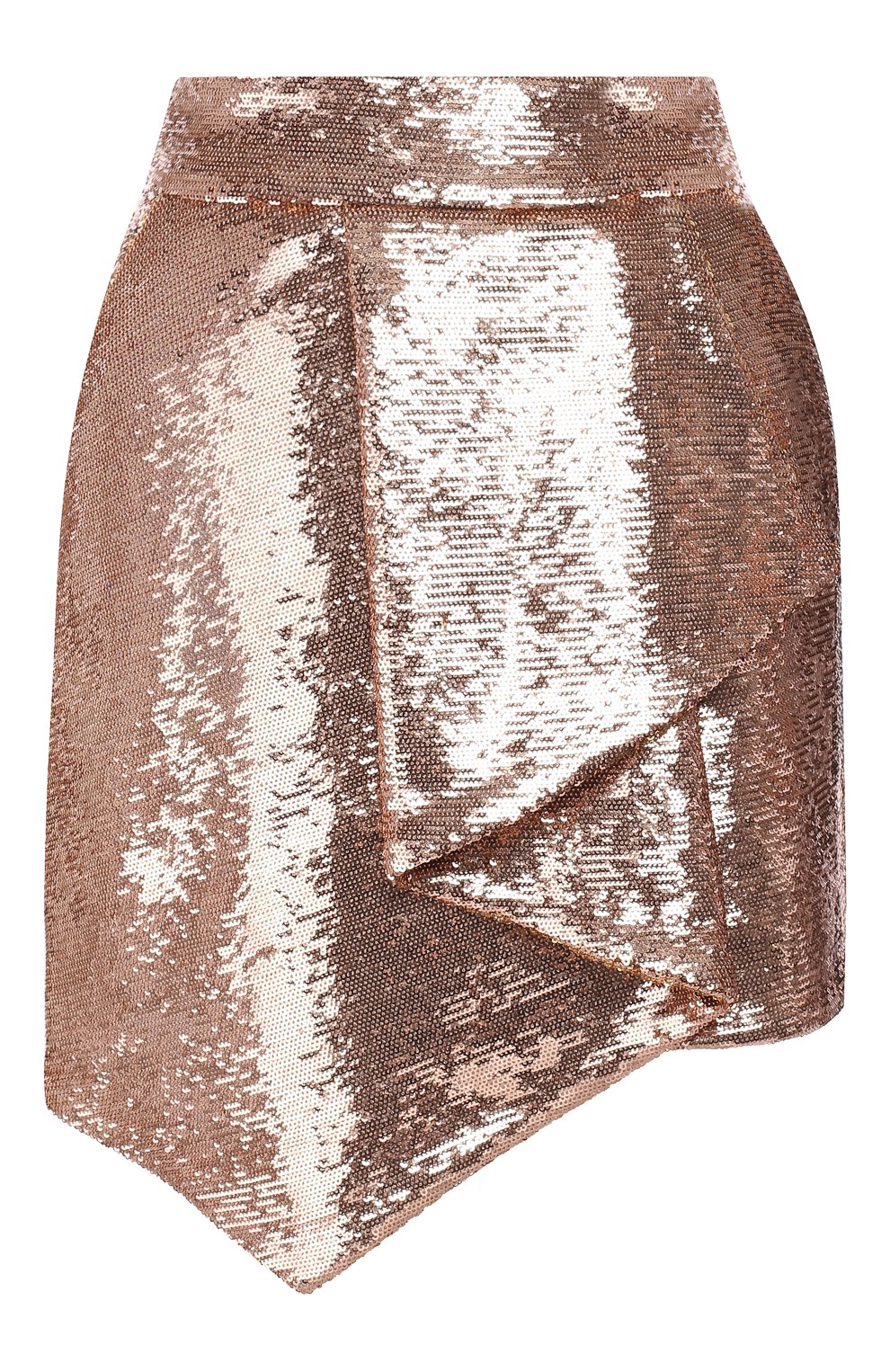 Женская юбка с пайетками ALEXANDRE VAUTHIER светло-розового цвета, арт. 193SK1100 0193-1110 | Фото 1 (Длина Ж (юбки, платья, шорты): Мини; Женское Кросс-КТ: Юбка-одежда; Материал внешний: Вискоза; Материал подклада: Вискоза; Статус проверки: Проверена категория)