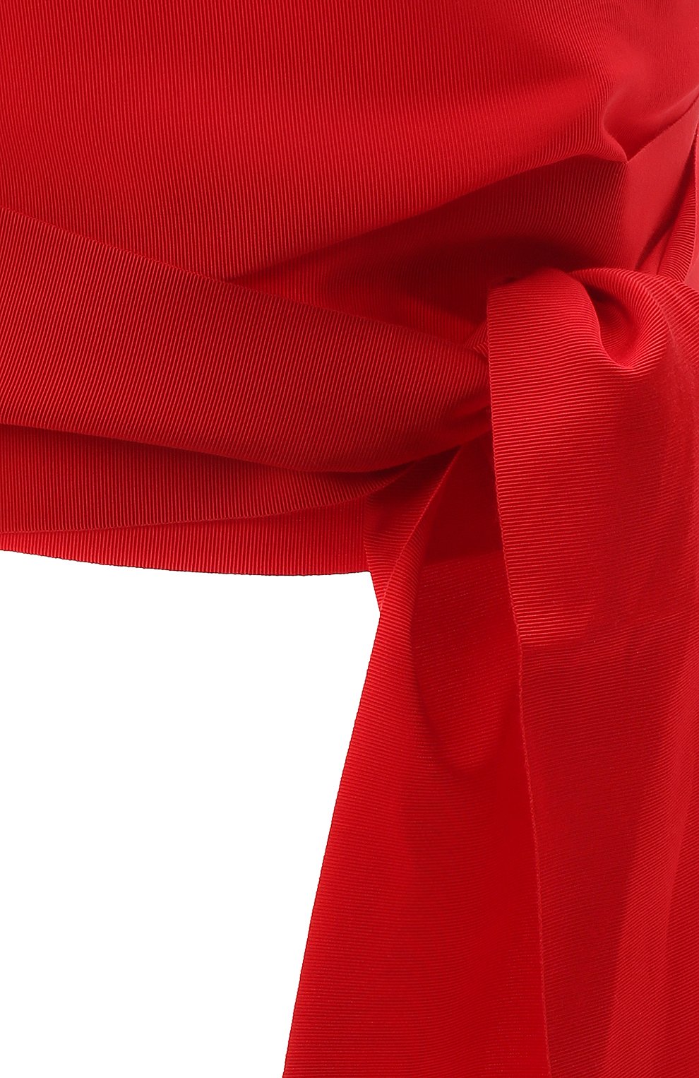 Женский текстильный пояс SARA ROKA красного цвета, арт. BELT/C10-S21/130 | Фото 2 (Материал: Текстиль; Кросс-КТ: Широкие)