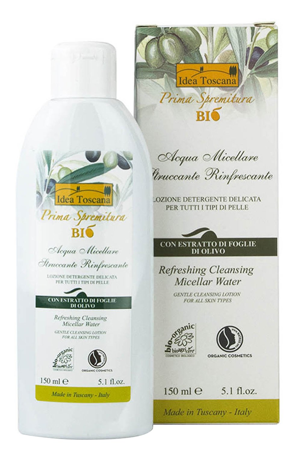 Освежающая мицеллярная вода для лица BIO Prima Spremitura (150ml) IDEA ...