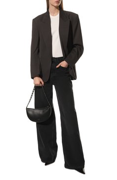 Женская сумка arc IRO черного цвета, арт. WF44ARCCLUTCH | Фото 7 (Сумки-технические: Сум ки top-handle; Размер: medium; Материал: Натуральная кожа)