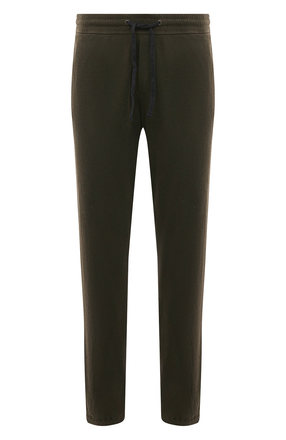 Хлопковые брюки James Perse MXA1161/TENP, цвет хаки, размер 48