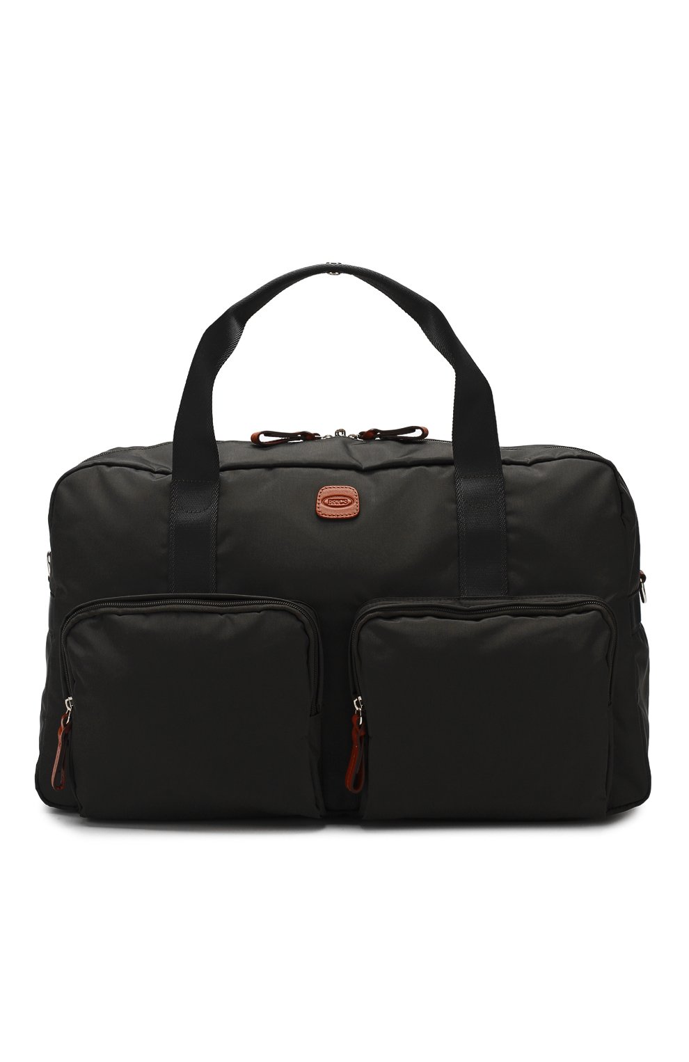 Женская дорожная сумка x-travel BRIC`S черного цвета, арт. BXL42192 | Фото 1 (Ремень/цепочка: На ремешке; Материал: Текстиль; Размер: large)