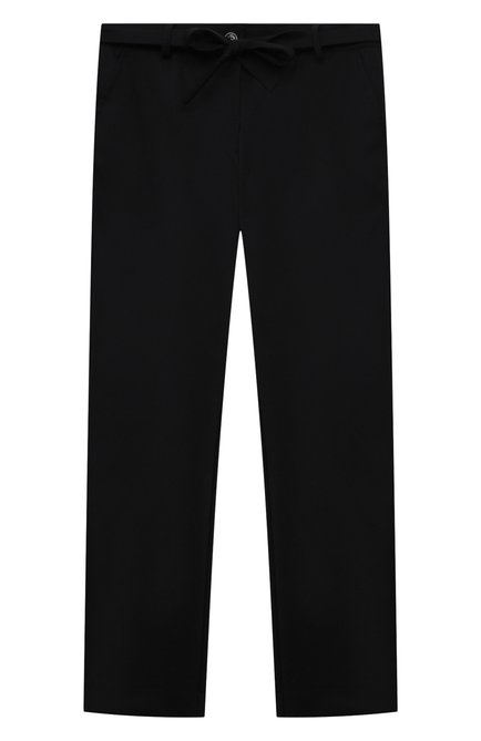 Детские брюки ALETTA черного цвета по цене 13500 руб., арт. A210923-16N/9A-16A | Фото 1