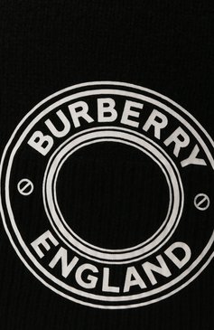 Мужская кашемировая шапка BURBERRY черного цвета, арт. 8045083 | Фото 4 (Материал: Текстиль, Кашемир, Шерсть; Кросс-КТ: Трикотаж)