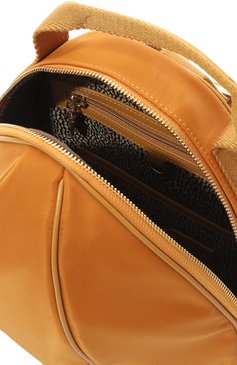 Женский рюкзак 011 BORBONESE светло-коричневого цвета, арт. 924287 | Фото 5 (Материал: Текстиль; Стили: Кэжуэл)