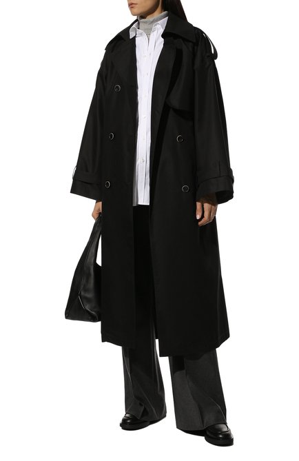 Женские кожаные пенни-лоферы harris GIANVITO ROSSI черного цвета, арт. G25283.20G0M.CLNNER0 | Фото 2 (Материал внешний: Кожа; Материал внутренний: Натуральная кожа)