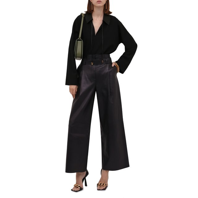 фото Кожаные брюки aeron