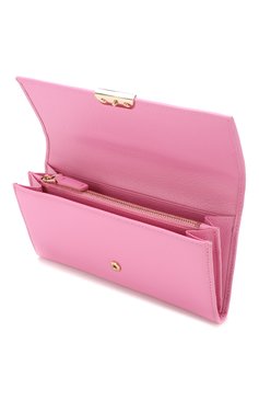 Женские кожаный кошелек COCCINELLE розового цвета, арт. E2 D35 11 03 01 | Фото 3 (Материал: Натуральная кожа; Статус проверки: Проверена категория)