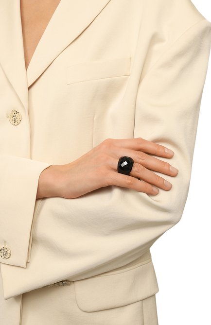 Женское кольцо nirvana SWAROVSKI черного цвета, арт. 5474366 | Фото 2 (Статус проверки: Проверена категория, Проверено; Материал: Металл)