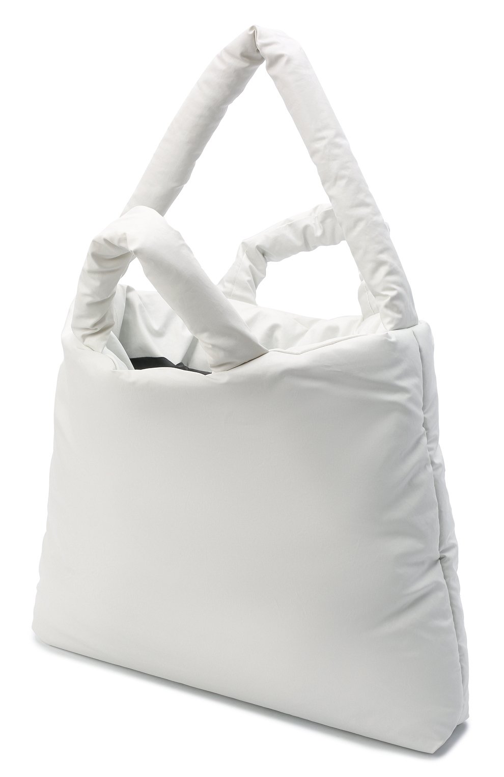 Женский сумка-шопер KASSL EDITIONS белого цвета, арт. H0L21B03100000 | Фото 5 (Сумки-технические: Сумки-шопперы; Материал: Текстиль; Размер: large)
