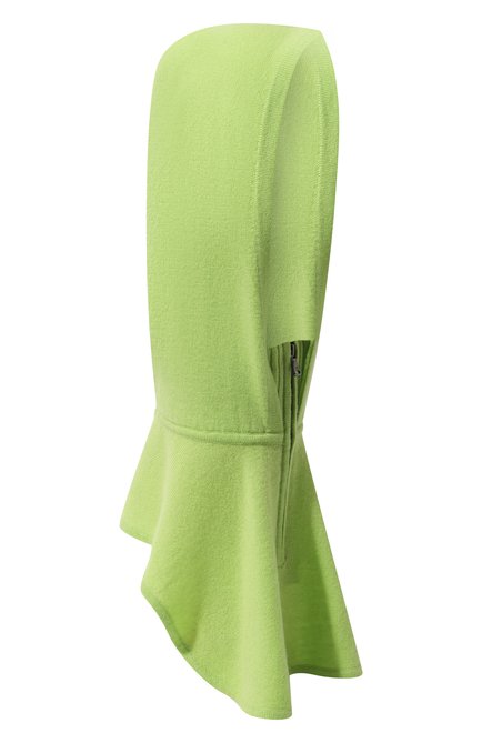 Женский кашемировая манишка на молнии TEGIN зеленого цвета, арт. 3176 | Фото 1 (Материал: Кашемир, Шерсть, Текстиль)