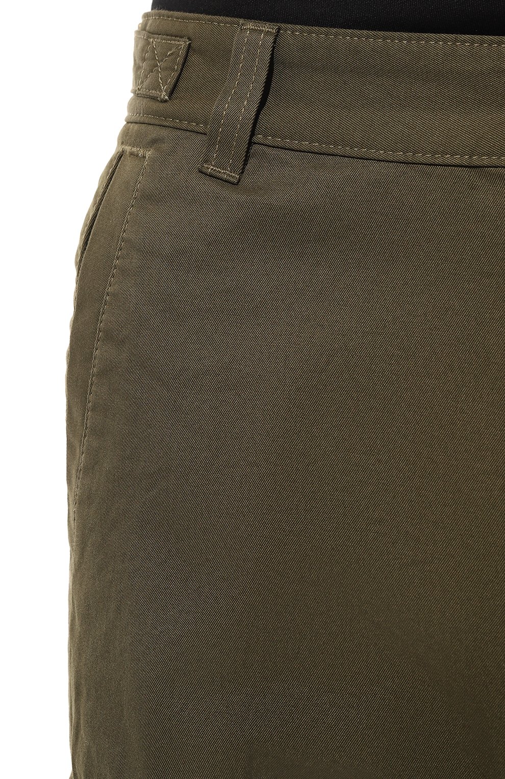 Мужские хлопковые брюки-карго DIESEL хаки цвета, арт. A10622/0KCAF | Фото 5 (Силуэт М (брюки): Карго; Длина (брюки, джинсы): Стандартные; Случай: Повседневный; Материал сплава: Проставлено; Стили: Милитари; Материал внешний: Хлопок; Драгоценные камни: Проставлено)