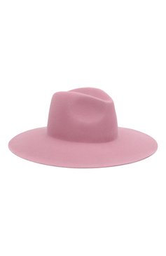 Женская фетровая шляпа  VALENTINO розового цвета, арт. TW2HEA35/WDW | Фото 2 (Материал: Текстиль, Шерсть)