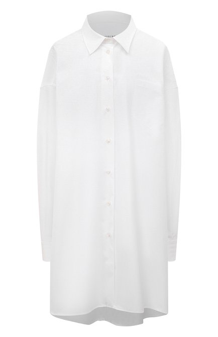 Женская хлопковая рубашка MAISON MARGIELA белого цвета по цене 0 руб., арт. S51DL0253/S43001 | Фото 1