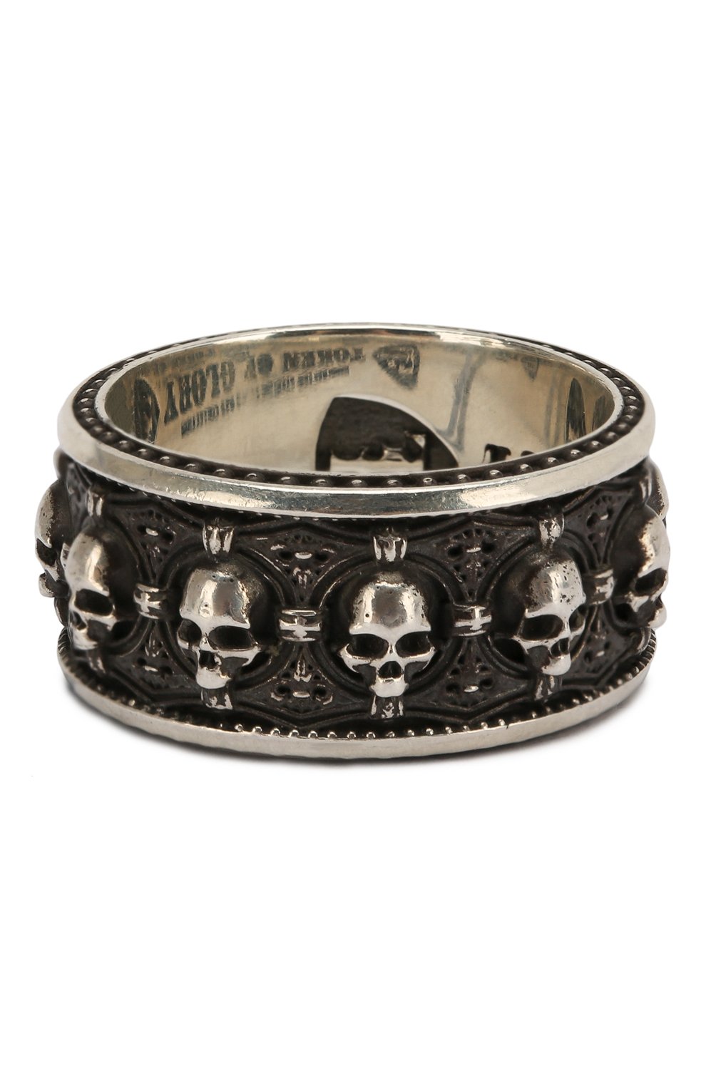 Мужское серебряное кольцо jolly roger GL JEWELRY серебряного цвета, арт. M700004-S97-01 | Фото 2 (Материал: Серебро)