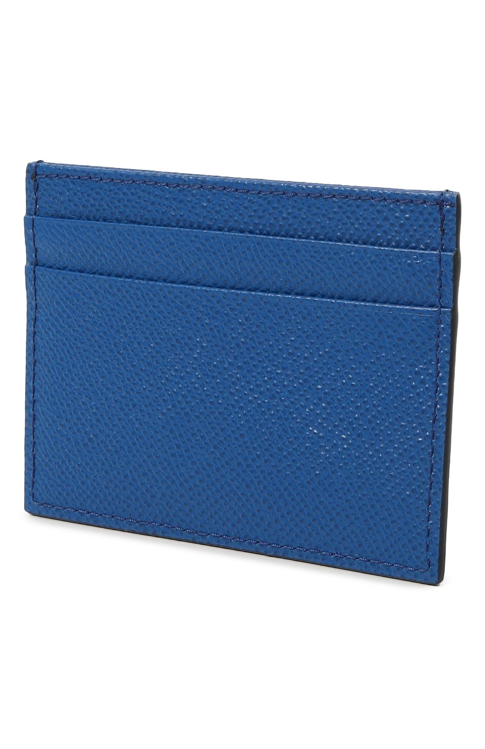 Мужской кожаный футляр для кредитных карт DOLCE & GABBANA синего цвета, арт. BP0330/AG219 | Фото 2 (Материал: Натуральная кожа; Материал сплава: Проставлено; Нос: Не проставлено)