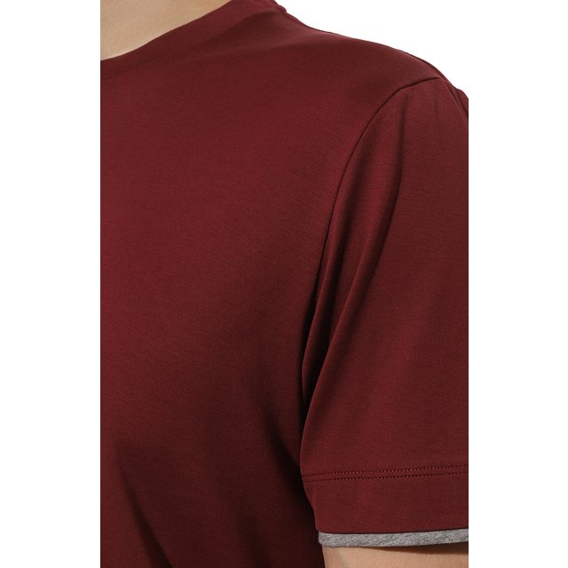 фото Хлопковая футболка canali