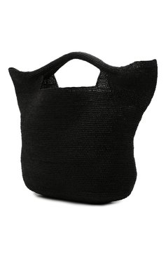 Женская сумка grace bay HEIDI KLEIN черного цвета, арт. AC15HK18GBBLR03 | Фото 4 (Материал: Растительное волокно; Размер: large)