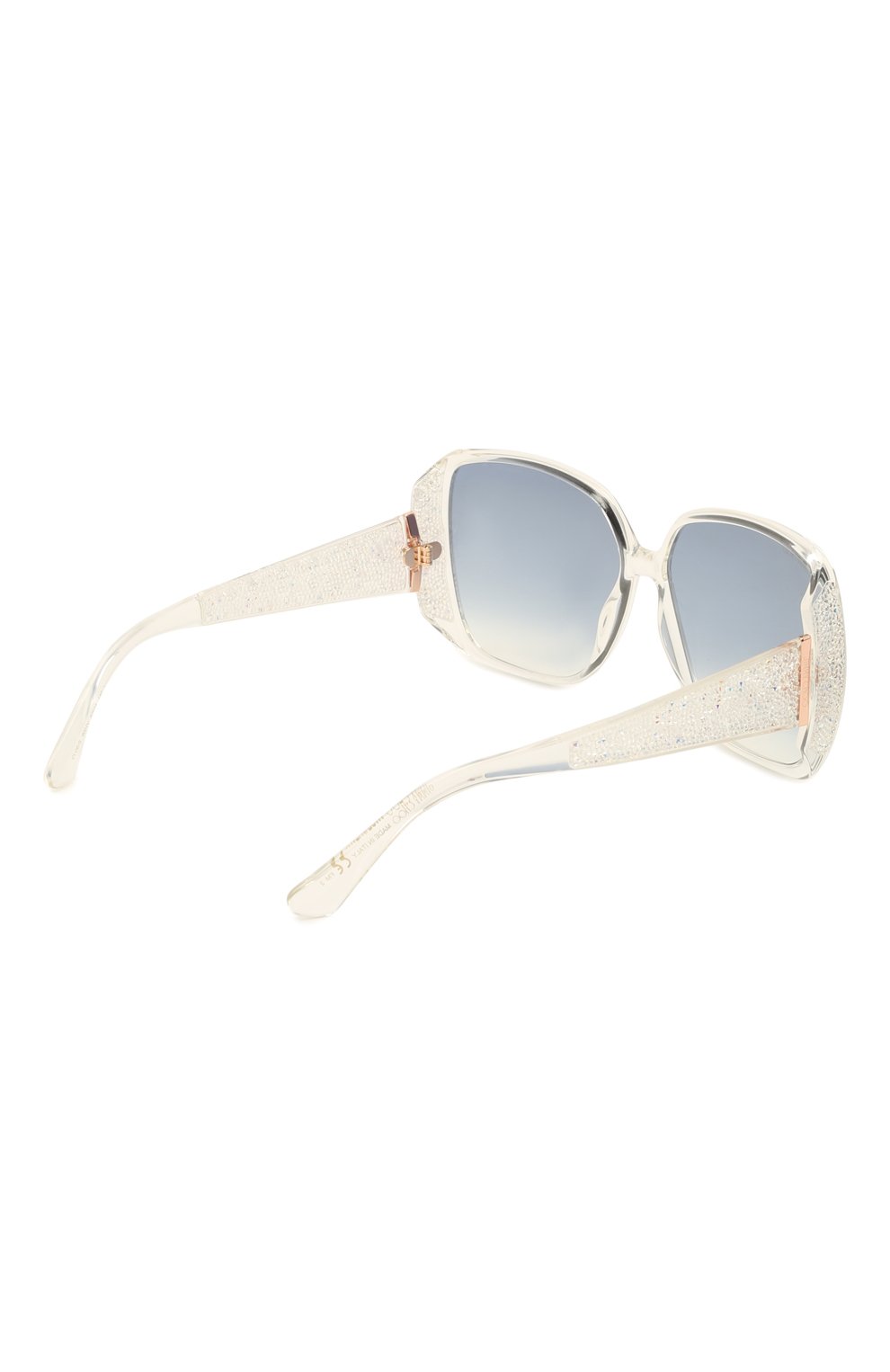 Женские солнцезащитные очки JIMMY CHOO прозрачного цвета, арт. CL0E 900 |  Фото 4 (Региональные ограничения белый список (Axapta Mercury): RU; Тип очков: С/з)