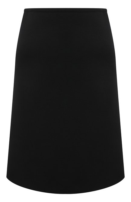 Женская юбка BOTTEGA VENETA черного цвета по цене 71950 руб., арт. 668573/VF4A0 | Фото 1