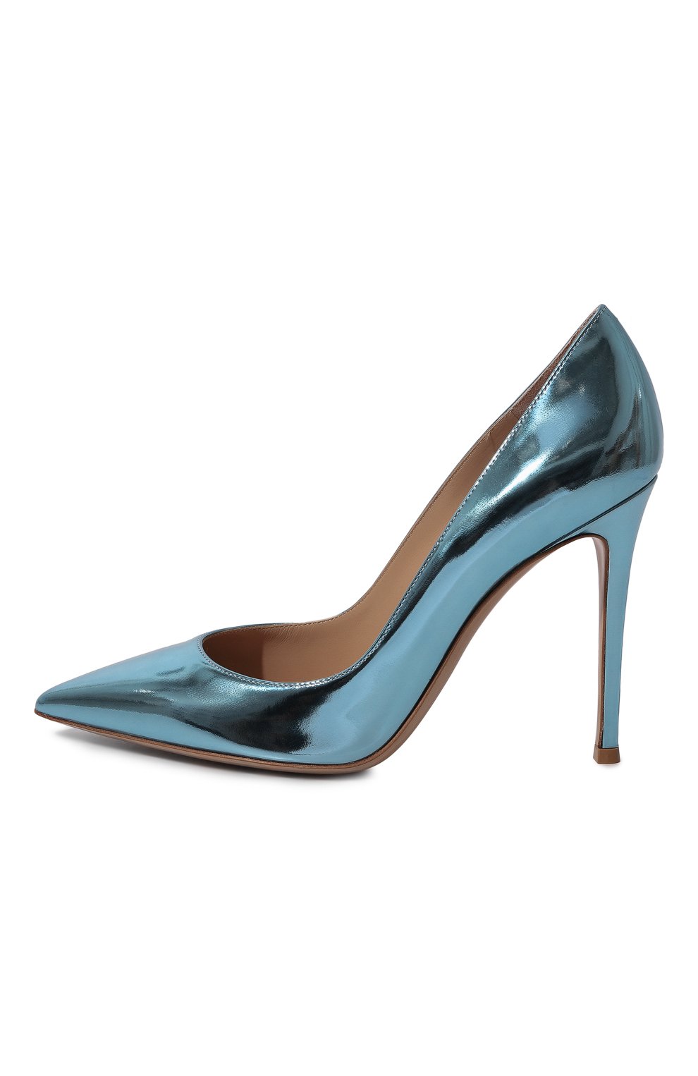 Кожаные туфли Gianvito 105 Gianvito Rossi  G28470.15RIC.METAIRR Фото 4