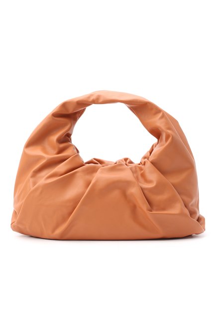 Женская сумка shoulder pouch medium BOTTEGA VENETA бежевого цвета по цене 390000 руб., арт. 607984/VCP40 | Фото 1