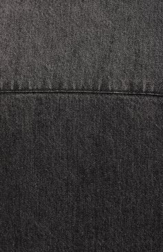 Женская джинсовая куртка HAIKURE темно-серого цвета, арт. HEW06065DF118L816S | Фото 5 (Кросс-КТ: Куртка, Деним; Рукава: Длинные; Длина (верхняя одежда): До середины бедра; Стили: Гранж; Материал сплава: Проставлено; Материал внешний: Хлопок, Деним; Драгоценные камни: Проставлено)