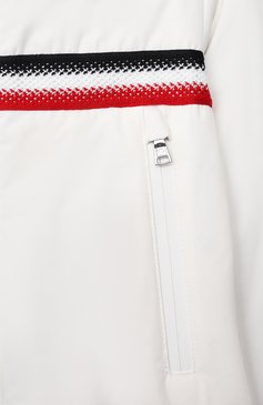 Детского пуховая куртка MONCLER белого цвета, арт. G1-951-1C508-20-54A91 | Фото 3 (Кросс-КТ НВ: Куртки; Региональные ограничения белый список (Axapta Mercury): RU)