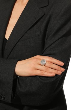 Женское кольцо LEVASHOVAELAGINA серебряного цвета, арт. rich/r | Фото 2 (Материал: Металл)