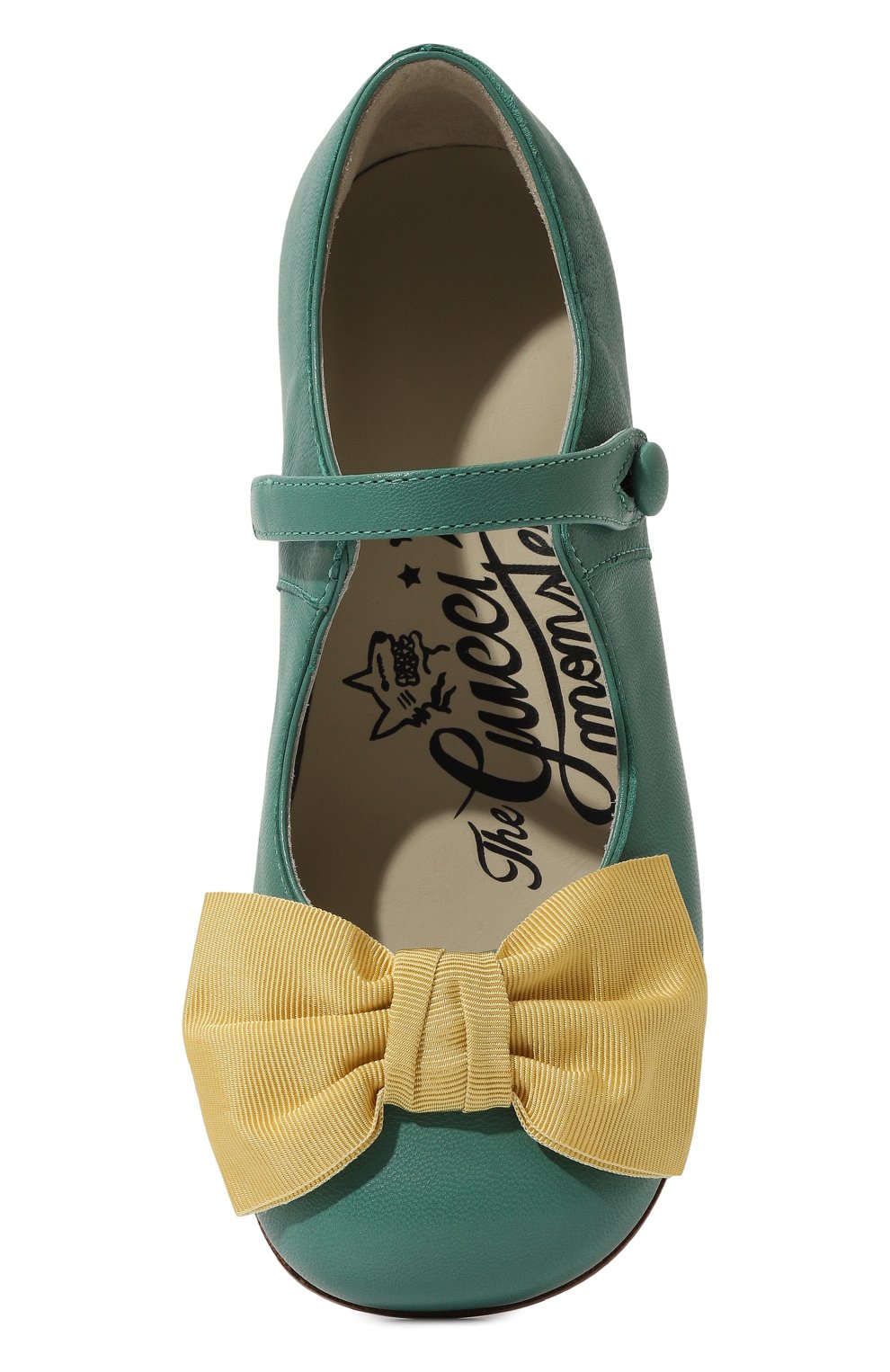Кожаные балетки Gucci  627471 04JK0 Фото 4